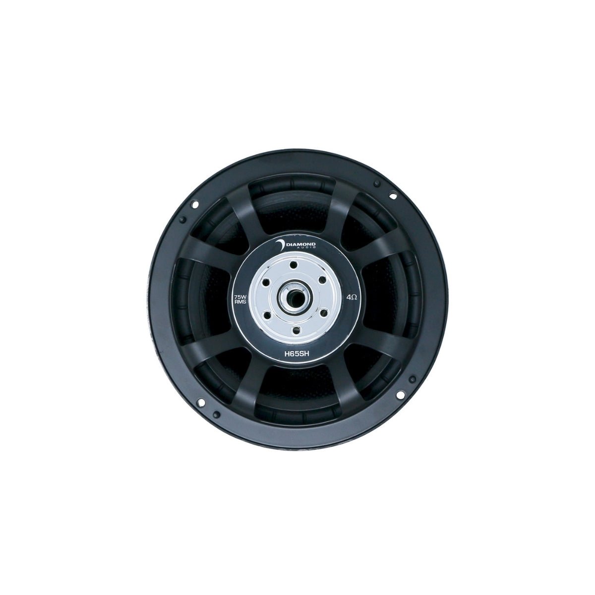 Diamond Audio 6.5 “ HEX Series 2-Way Shallow Component Set w/Silk Dome Tweeter - H65SH