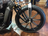 High Stakes Harley Pan America Black Double Cut Wheels