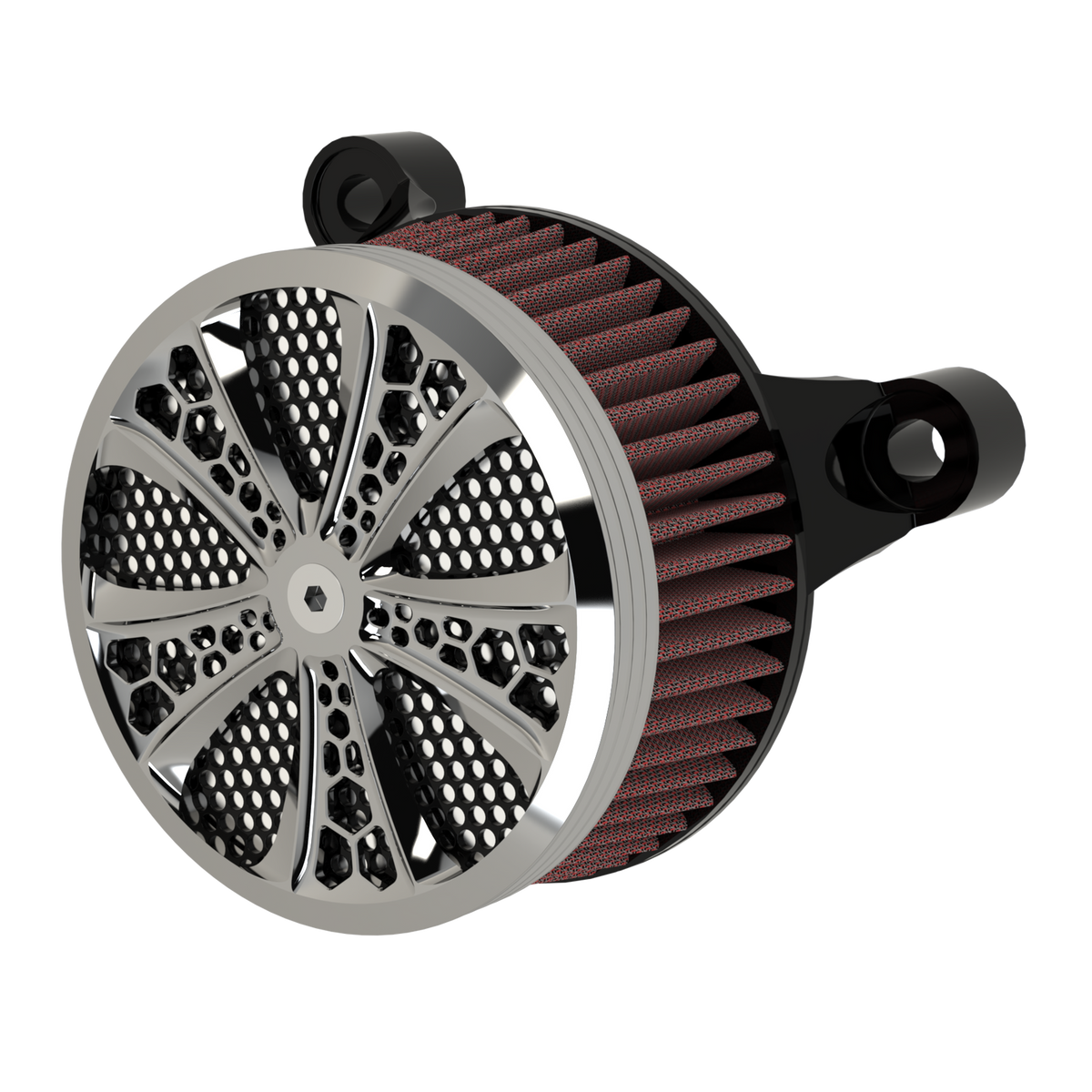 Hive Air Cleaner in chrome