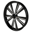 Hot Rod Bulldog Fat Tire Black Double Cut Wheels