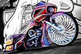 Hurricane Harley Touring Chrome Wheels