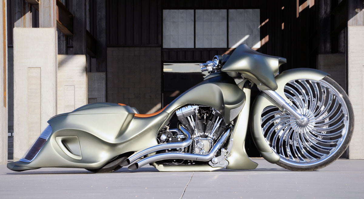 Hurricane Harley Touring Chrome Wheels