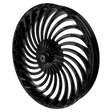 Hurricane 3D Indian Black Wheels