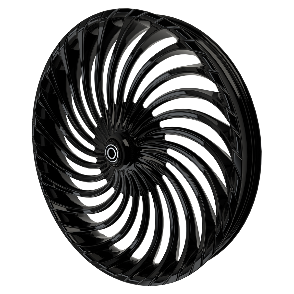 Hurricane 3D Indian Black Wheels