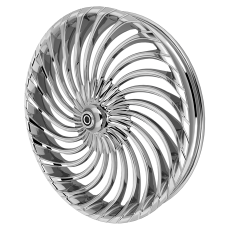 Hurricane 3D Harley Chrome Wheels