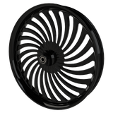 Hurricane Harley Softail | Dyna | Sportster Black Wheels
