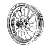 Hurricane Mini Moto Wheel Set | Honda Grom/Monkey | Kawasaki z125 in polished