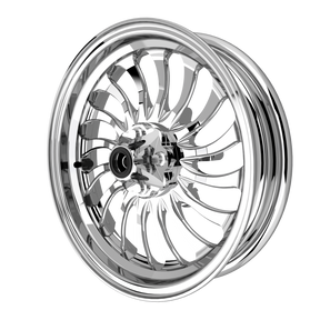 Hurricane Mini Moto Wheel Set | Honda Grom/Monkey | Kawasaki z125 in polished