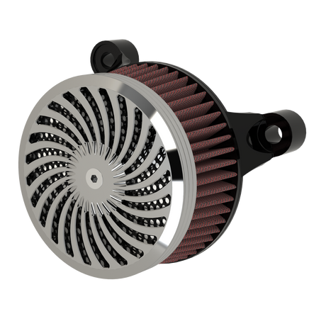Hurricane Air Cleaner in chrome