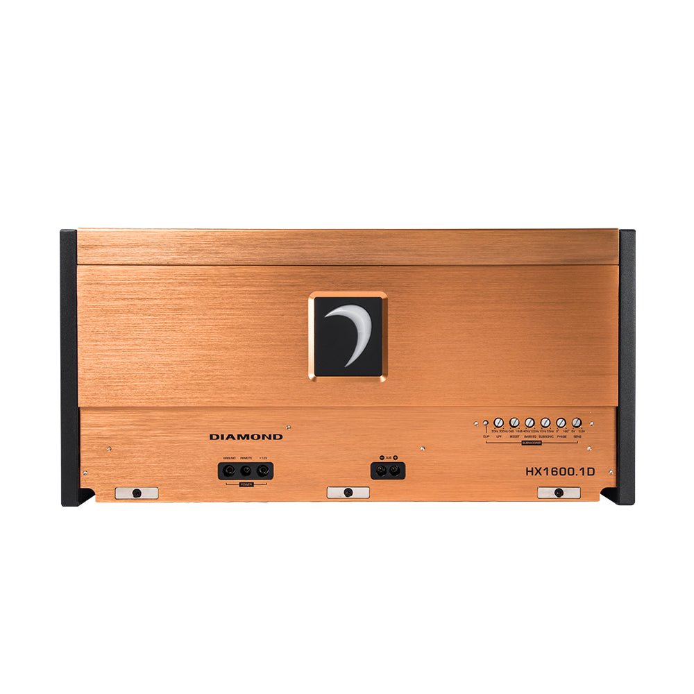 Diamond Audio 1-Channel HEX Series Class D Monoblock Amplifier - HX1600.1D
