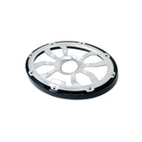 Diamond Audio 6"x 9" Flush Mount Speaker Grills - Brushed Aluminum/Black (Pair) - HXM69FGB