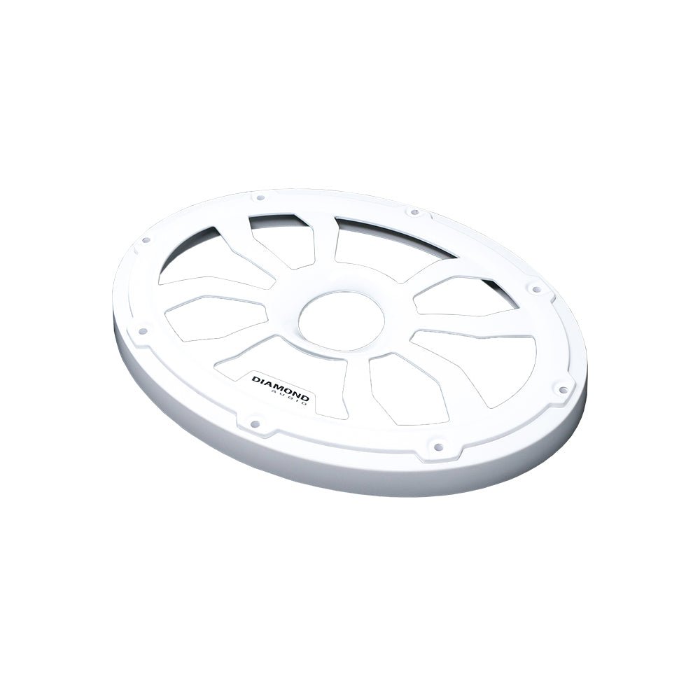 Diamond Audio 6.5" Flush Mount Speaker Grills - White (Pair) - HXM69FWW