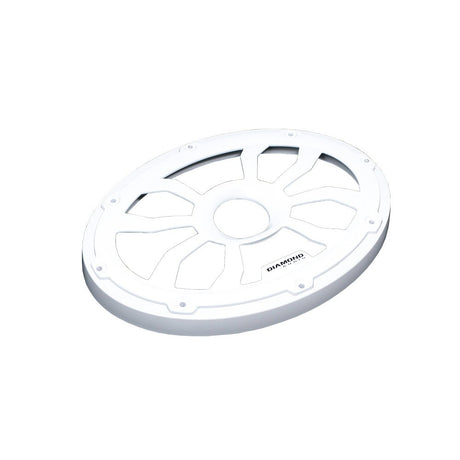 Diamond Audio 6.5" Flush Mount Speaker Grills - White (Pair) - HXM69FWW
