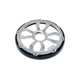 Diamond Audio 8" Elite Flush Mount Speaker Grills - Brushed Aluminum/Black (Pair) - HXM8FGB