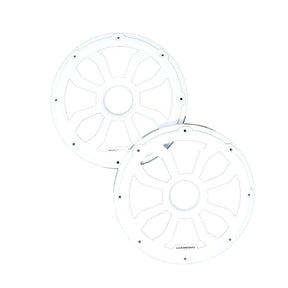 Diamond Audio 6.5" Flush Mount Speaker Grills - Pair (White) - HXM65FWW