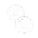 Diamond Audio 8" Flush Mount Speaker Grills, Pair (White) - HXM8FWW