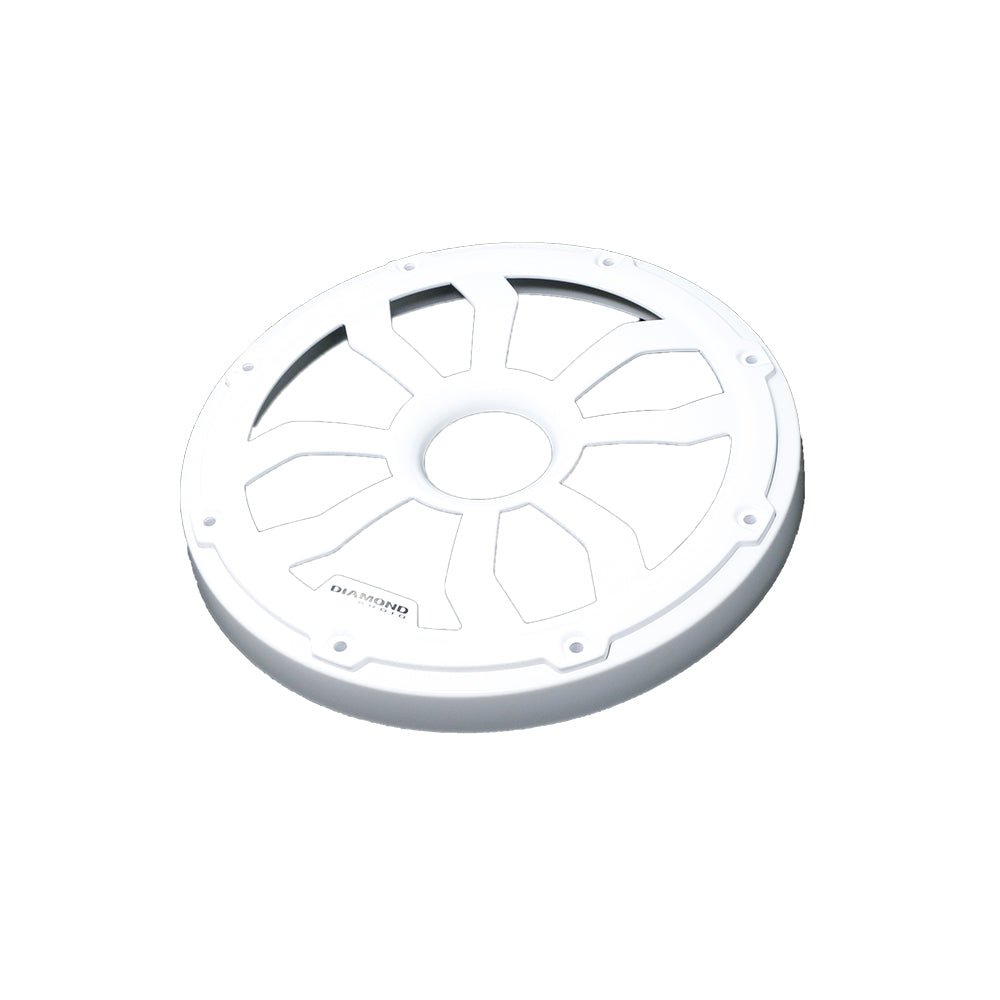 Diamond Audio 6.5" Flush Mount Speaker Grills - Pair (White) - HXM65FWW