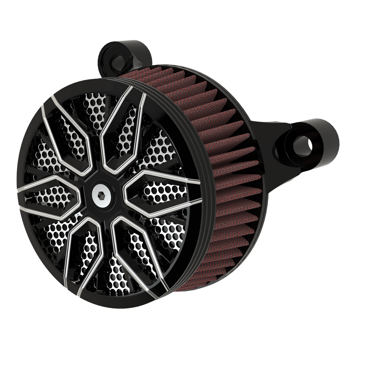 Hypex Air Cleaner in black double cut
