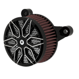Hypex Air Cleaner in black double cut
