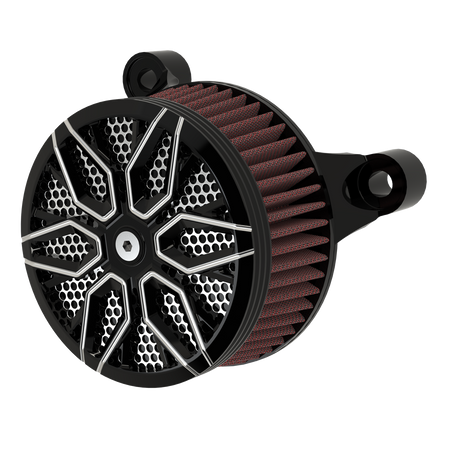 Hypex Air Cleaner in black double cut