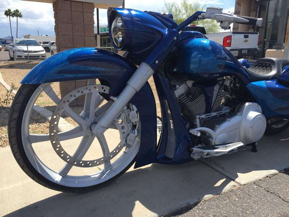 Imitator Harley Softail | Dyna | Sportster Chrome Wheels