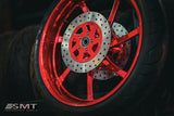 Imitator Harley Trike Candy Red Wheels