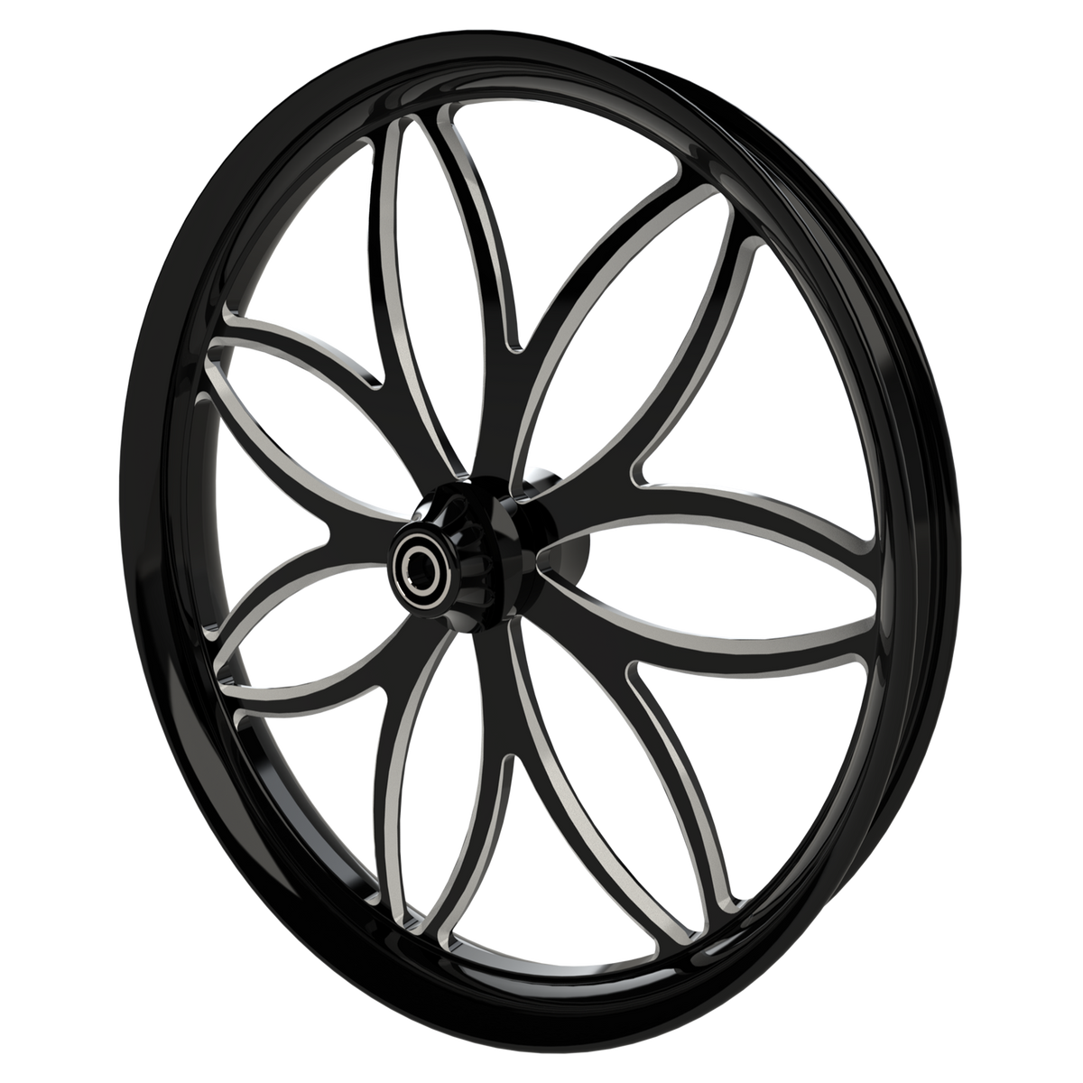 Infinity Harley Touring Black Double Cut Wheels