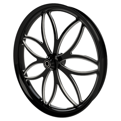 Infinity Harley Touring Black Double Cut Wheels