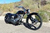 Iron Trinity Harley Touring Black Double Cut Wheels