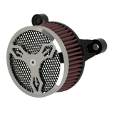 Iron Trinity Air Cleaner in chrome