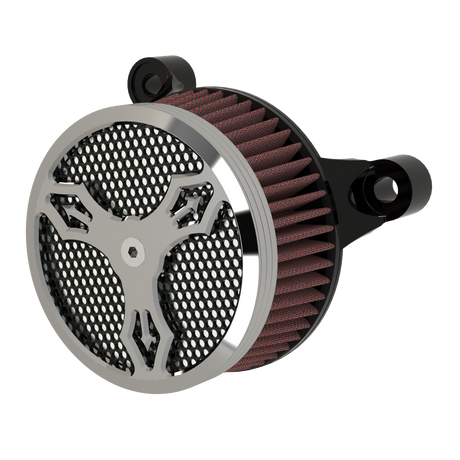 Iron Trinity Air Cleaner in chrome
