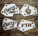 Curly's Inc Kickstand Delete Plate – 2009 and Up Touring