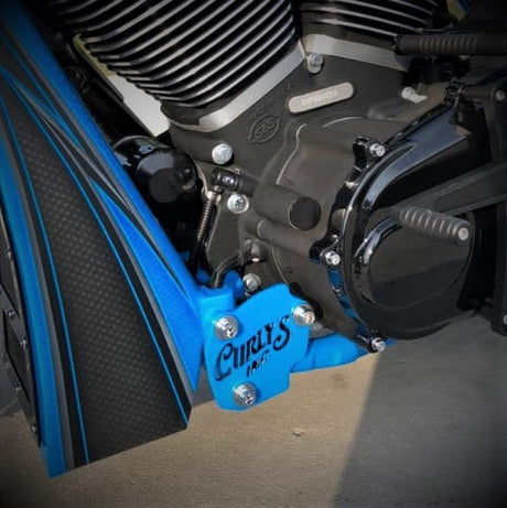 Curly's Inc Kickstand Delete Plate – 2009 and Up Touring