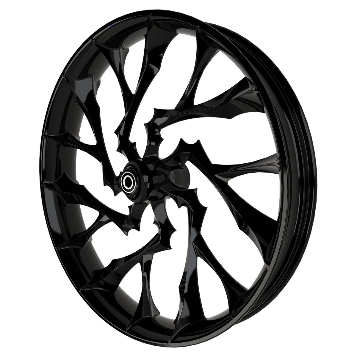 Kraken 3D Harley Black Wheels