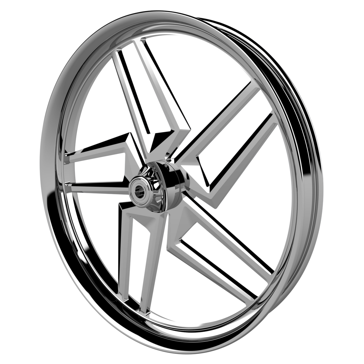 Kryptec Harley Touring Chrome Wheels