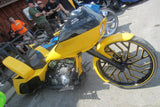 Legacy Harley Touring Black Double Cut Wheels