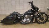 Legacy Harley Touring Black Double Cut Wheels