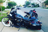 Legacy matching rotor on motorcycle wheel