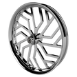 Legacy Metric Chrome Wheels