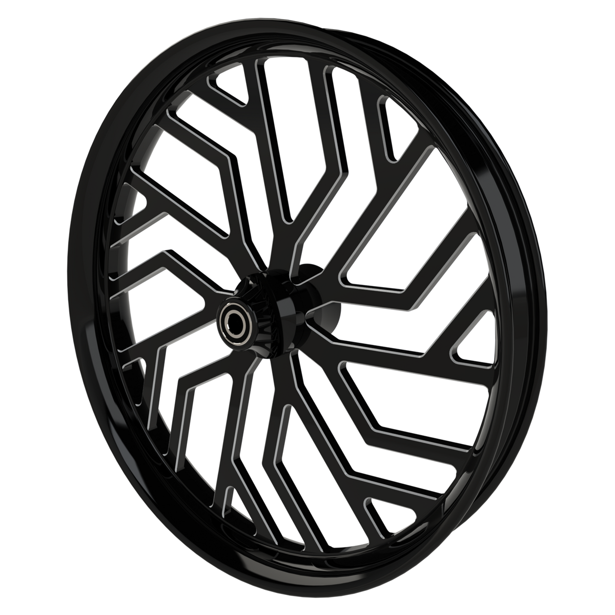 Legacy Bulldog Fat Tire Black Double Cut Wheels