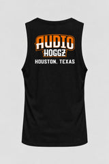 Audio Hoggz "If It's Too Loud, You're Too Old" Men's Tank Top - Black - back