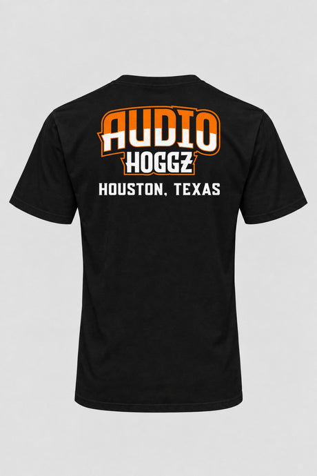 Audio Hoggz "If It's Too Loud, You're Too Old" T-Shirt - Black - back