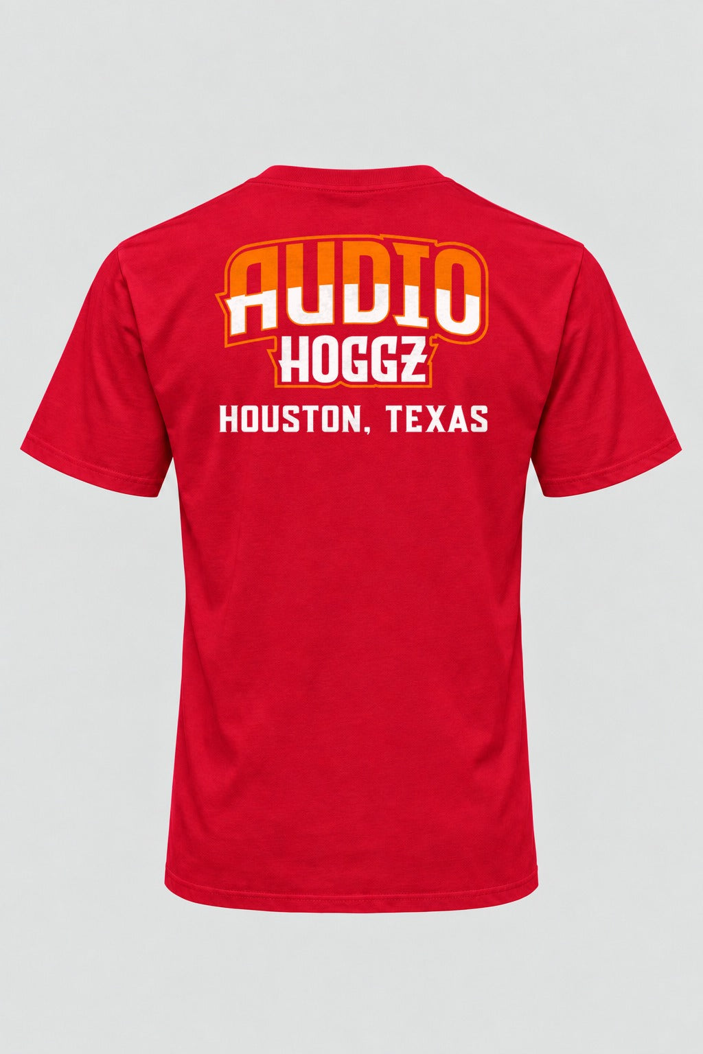 Audio Hoggz "If It's Too Loud, You're Too Old" T-Shirt - Red - back