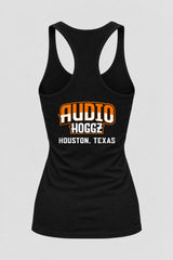 Audio Hoggz "If It's Too Loud, You're Too Old" Women's Tank Top - Black - back