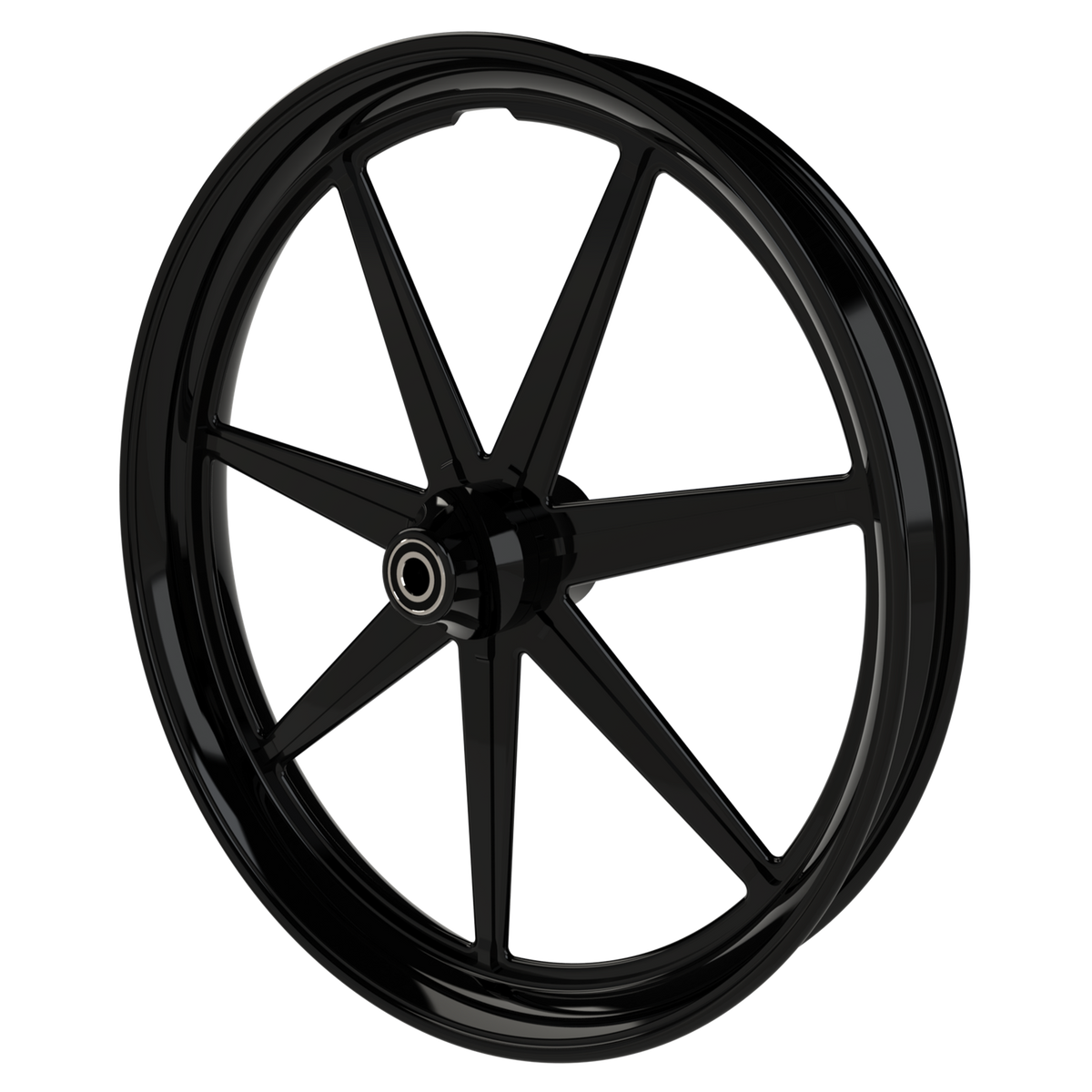 Lucky 7 Bulldog Fat Tire Black Wheels