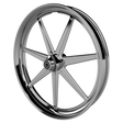 Lucky 7 Metric Chrome Wheels