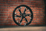 21X3.25" BLACK DOUBLE CUT DIRTY HKR (2014-2023 HD TOURING)