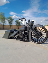 Straight Line Indian Black Wheels
