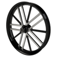 Money Maker Metric Black Double Cut Wheels