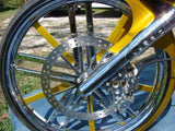 Money Maker Harley Softail | Dyna | Sportster Chrome Wheels